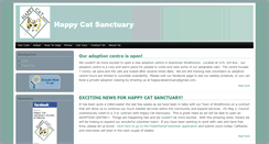 Desktop Screenshot of happycatsanctuary.net