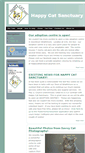 Mobile Screenshot of happycatsanctuary.net